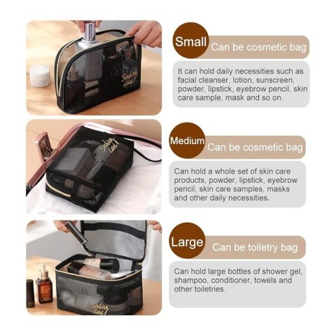Kosmetyczka organizer na kosmetyki SMILING GIRL rozm. L 22x15x12cm KS108 Kosmetyczka organizer na kosmetyki SMILING GIRL rozm. L 22x15x12cm KS108