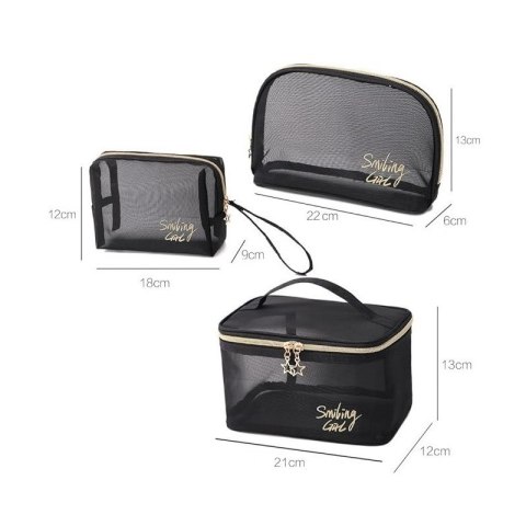Kosmetyczka organizer na kosmetyki SMILING GIRL rozm. L 22x15x12cm KS108 Kosmetyczka organizer na kosmetyki SMILING GIRL rozm. L 22x15x12cm KS108