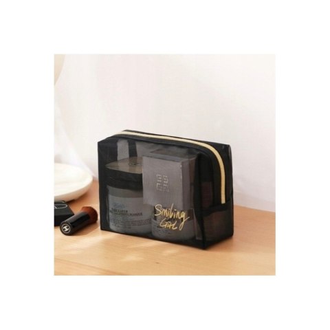 Kosmetyczka organizer na kosmetyki SMILING GIRL rozm. M 18x13x8cm KS109 Kosmetyczka organizer na kosmetyki SMILING GIRL rozm. M 18x13x8cm KS109