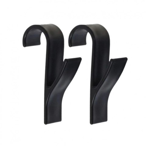 Wieszak, uchwyt, haczyk na grzejnik, prysznic, czarny komplet 2 SZT U16CZZESTAW2 Wieszak, uchwyt, haczyk na grzejnik, prysznic, czarny komplet 2 SZT U16CZZESTAW2