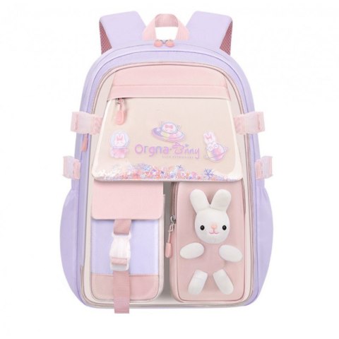 Plecak RABBIT sweet szkolny uniwersalny kieszonki, odblaski PL163FIO Plecak RABBIT sweet szkolny uniwersalny kieszonki, odblaski PL163FIO