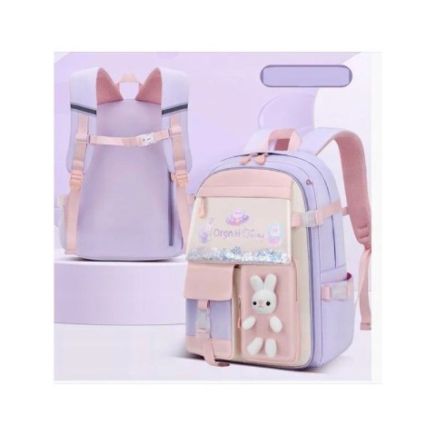 Plecak RABBIT sweet szkolny uniwersalny kieszonki, odblaski PL163FIO Plecak RABBIT sweet szkolny uniwersalny kieszonki, odblaski PL163FIO