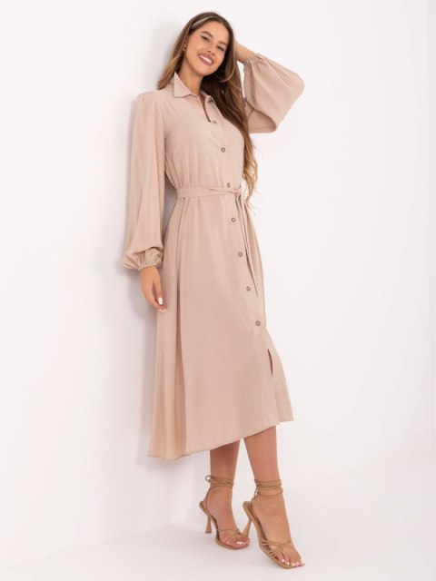 Sukienka LK-SK-509813.95 beżowy S/M Sukienka LK-SK-509813.95 beżowy S/M