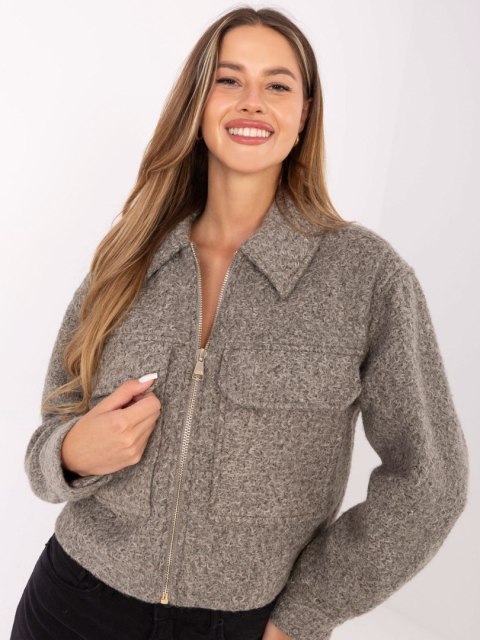 Kurtka D46015XB43434A2 szary XS