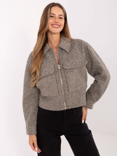 Kurtka D46015XB43434A2 szary XS