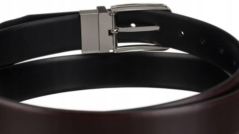 Męski, dwustronny pasek ze skóry naturalnej - Peterson Męski, dwustronny pasek ze skóry naturalnej - Peterson