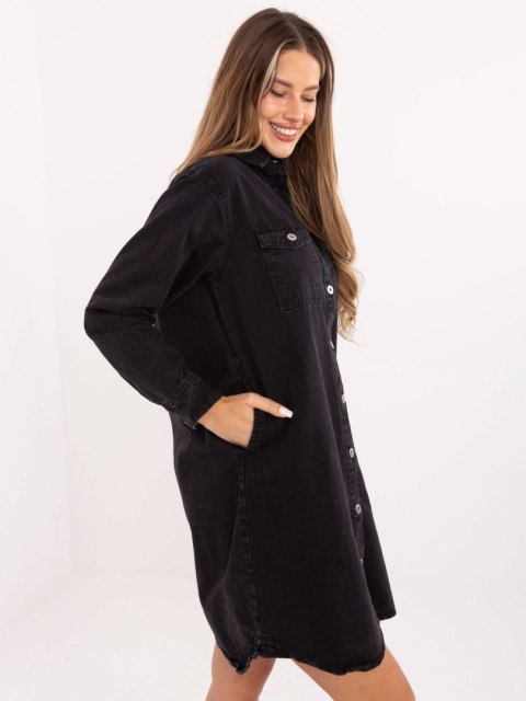 Sukienka D80026BI30469B158 czarny XL Sukienka D80026BI30469B158 czarny XL