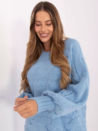 Sweter AT-SW-2367.76P jasny niebieski