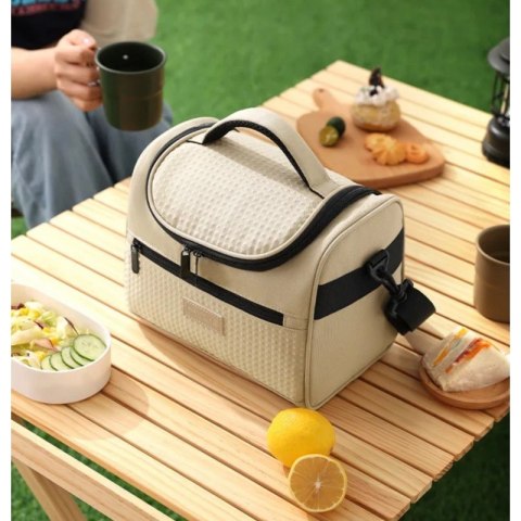 Torba termiczna do przenoszenia żywności LUNCH BOX 25x20,5x16,5 cm KP05K Torba termiczna do przenoszenia żywności LUNCH BOX 25x20,5x16,5 cm KP05K