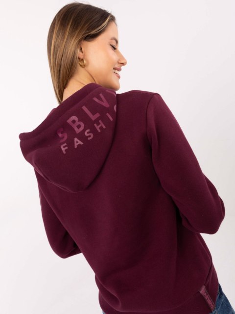 Bluza D10600BI02690A8NO bordowy M Bluza D10600BI02690A8NO bordowy M