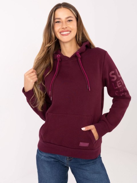 Bluza D10600BI02690A8NO bordowy M Bluza D10600BI02690A8NO bordowy M