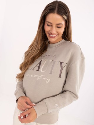 Bluza D10608BC02801A2NO beżowy XL