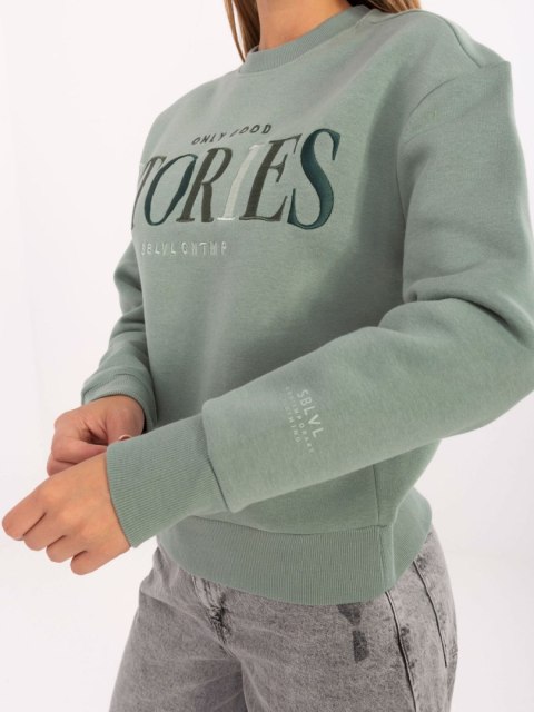 Bluza D10608BC02801A3NO pistacjowy XL