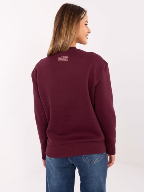 Bluza D10608BC02801A4NO bordowy S