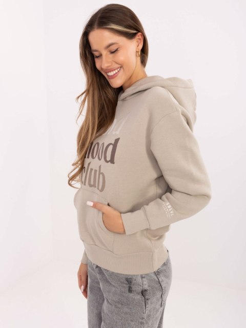 Bluza D10608BC02802A2NO jasny beżowy XL