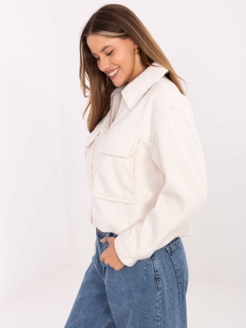 Kurtka D46015XB43434A1 ecru XXL