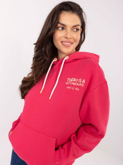 Bluza D10608BC02654E fuksjowy L