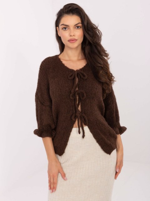 Sweter MI-SW-2911.91 brązowy Sweter MI-SW-2911.91 brązowy