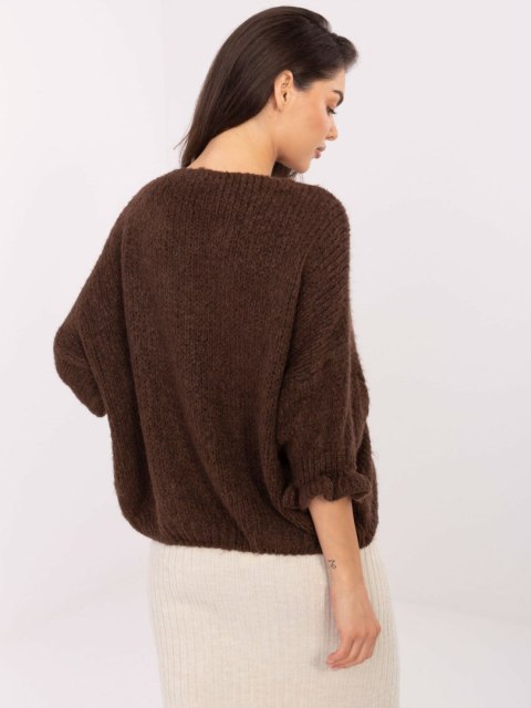 Sweter MI-SW-2911.91 brązowy Sweter MI-SW-2911.91 brązowy