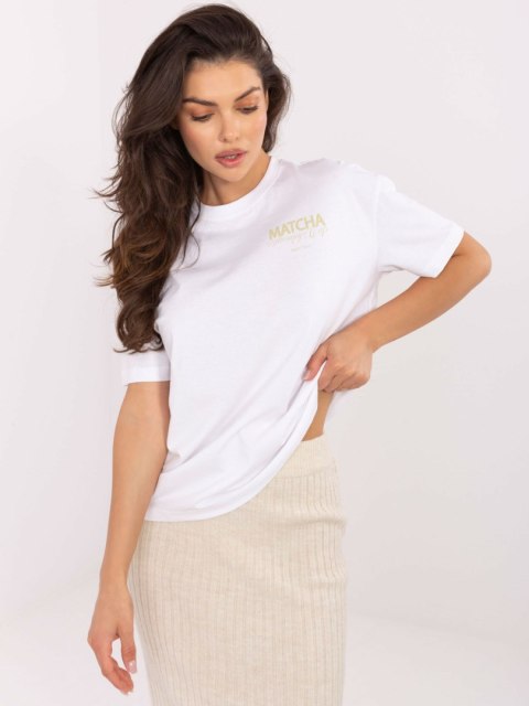 T-shirt D12022M02645R biały S