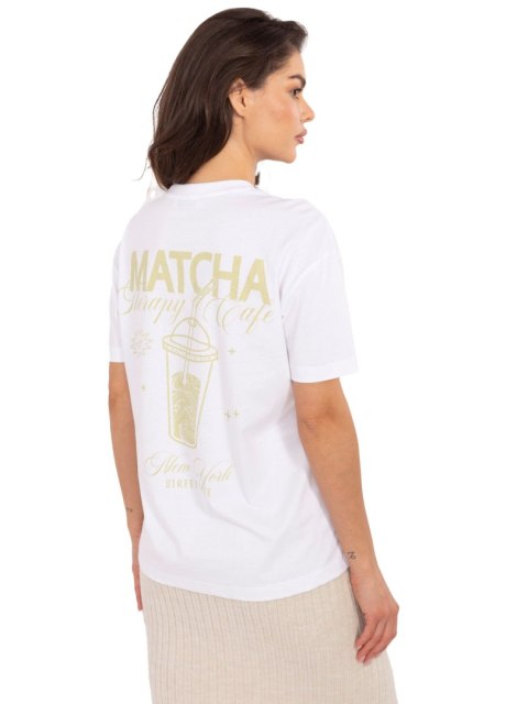 T-shirt D12022M02645R biały S