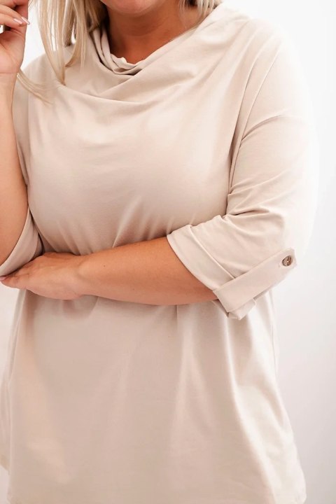 Elegancka bluzka Plus Size do pracy – Stylowy Wieszak