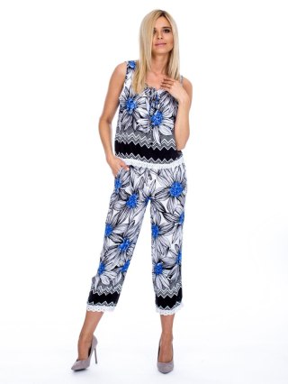 Komplet AT-KMPL-2601-E.96 czarno-niebieski M/L