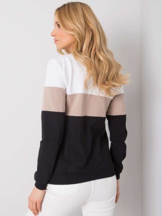 Bluza RV-BL-5787.15X czarno-beżowy L