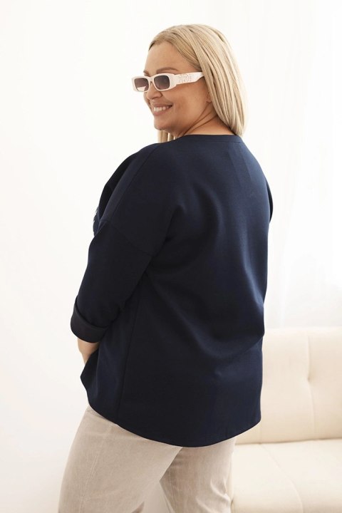 Masełkowa bluza Plus Size – modna propozycja na chłodniejsze dni