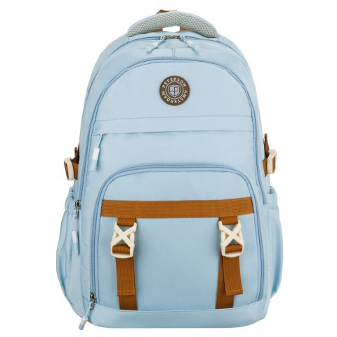 Plecak błękitny z szerokimi szelkami – Peterson