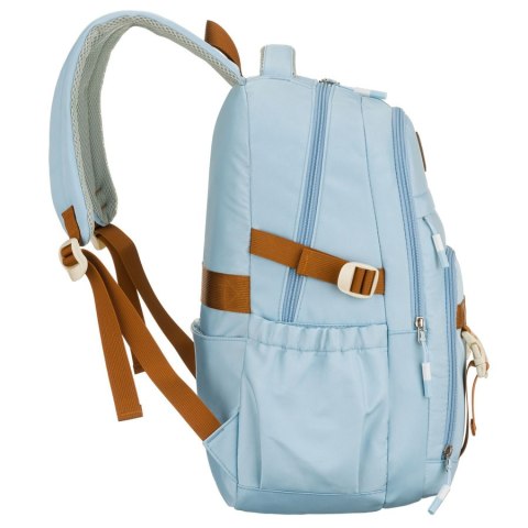 Plecak błękitny z szerokimi szelkami – Peterson