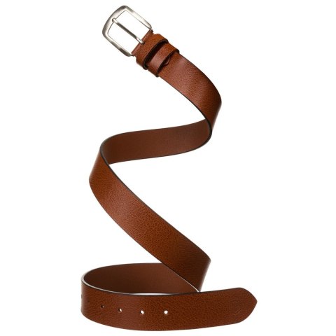 Szeroki pasek męski Peterson ze skóry naturalnej – elegancki dodatek