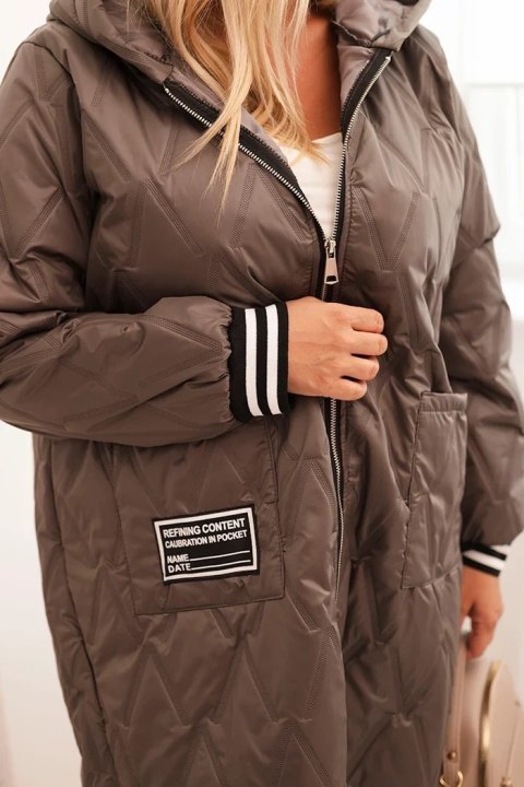kurtka damska włoska plus size Stylowy Wieszak