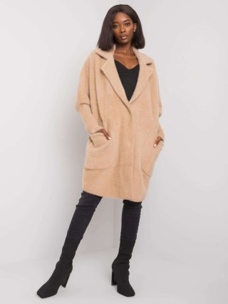 Płaszcz MBM-PL-1517.00P camelowy