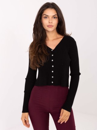 Sweter PM-SW-R1639.27 czarny S/M