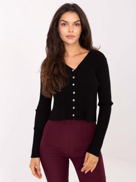 Sweter PM-SW-R1639.27 czarny S/M