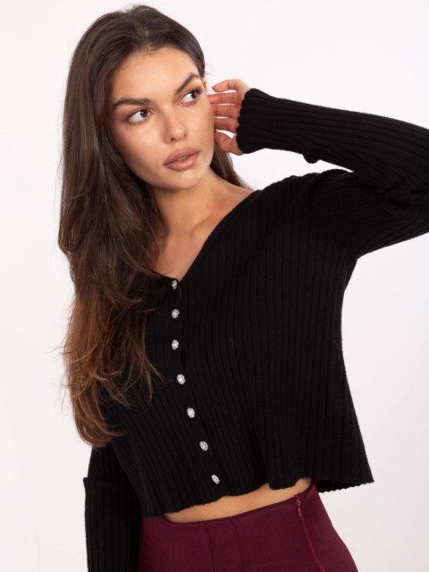 Sweter PM-SW-R1639.27 czarny S/M