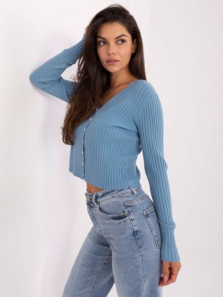 Sweter PM-SW-R1639.27 jasny niebieski S/M