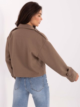 Kurtka IT-KR-A9558.62 ciemny bezowy