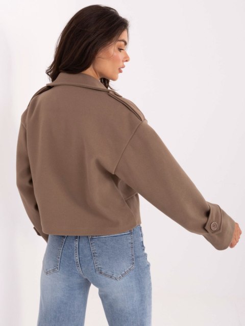 Kurtka IT-KR-A9558.62 ciemny bezowy