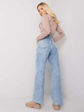 Spodnie jeans RO-SP-PNT-10.28P jasny niebieski 38