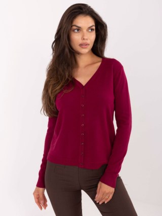 Sweter PM-SW-M1620.68 bordowy M/L
