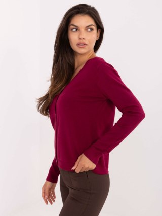 Sweter PM-SW-M1620.68 bordowy M/L