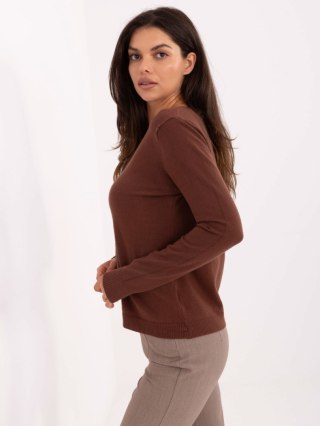 Sweter PM-SW-M1620.68 brązowy M/L