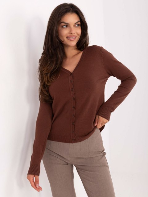 Sweter PM-SW-M1620.68 brązowy M/L