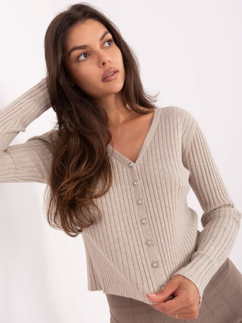 Sweter PM-SW-R1639.27 beżowy L/XL
