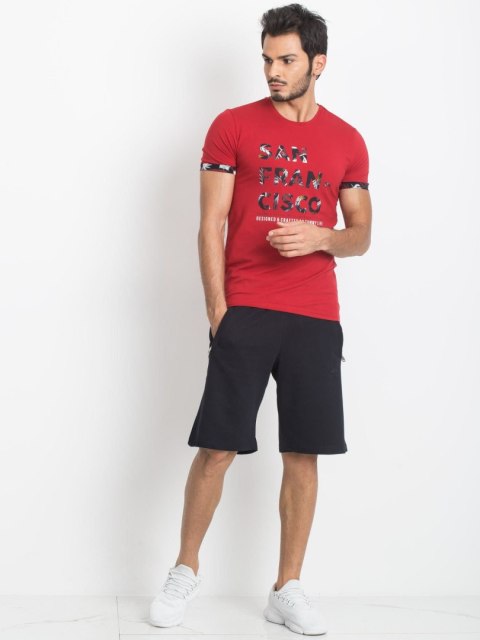 T-shirt 298-TS-TL-87307.02X czerwony S