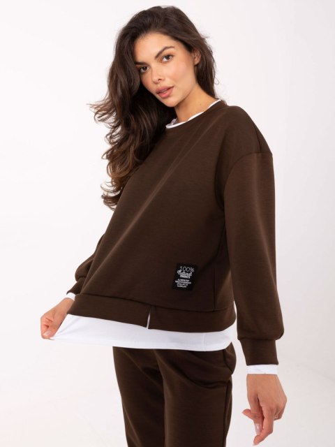 Komplet IT-KMPL-9237.46 ciemny brązowy