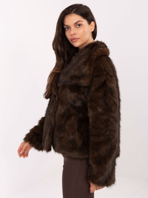 Kurtka IT-KR-2501.43P ciemny brązowy