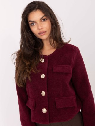 Kurtka IT-KR-FL9586.64 bordowy L/XL
